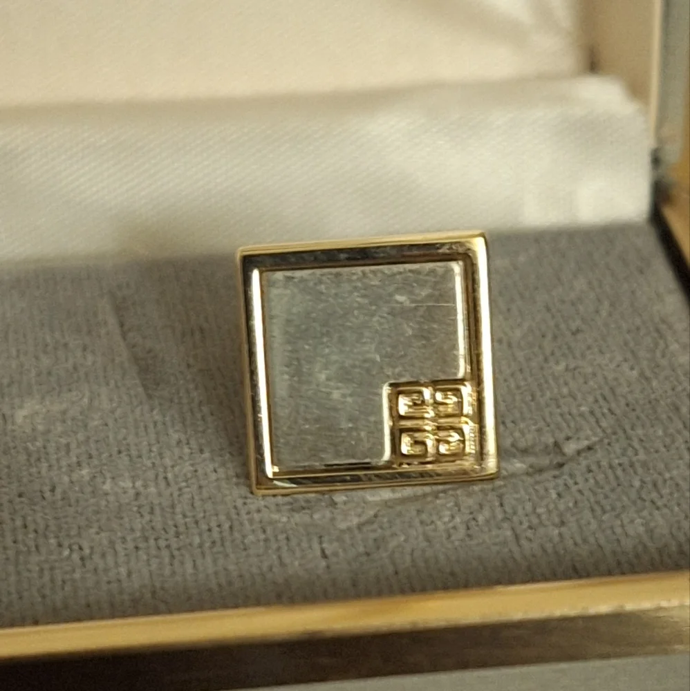 Givenchy Cufflinks And Tie Tack